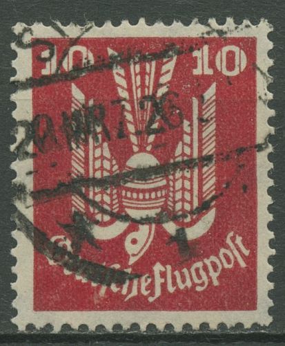 Deutsches Reich 1924 Flugpostmarke Holztaube 345 X gestempelt