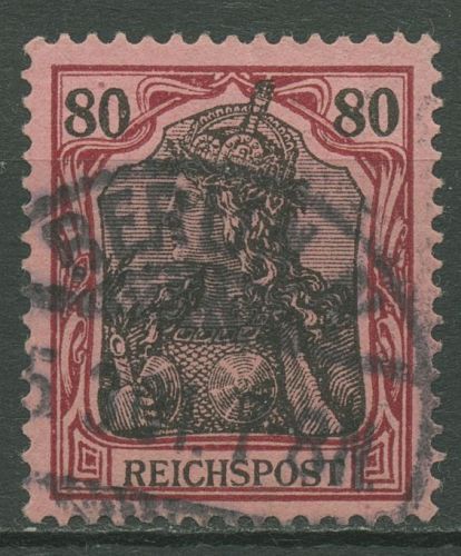 Deutsches Reich 1900 Germania REICHSPOST 62 mit TOP-Stempel