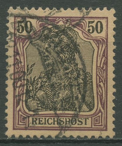 Deutsches Reich 1900 Germania REICHSPOST 61 gestempelt