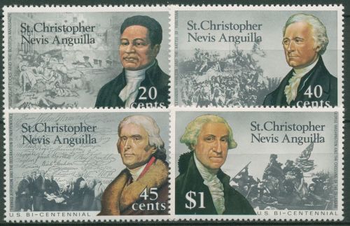 St. Christopher-Nevis-Anguilla 1976 Unabhängigkeitserklärung 317/20 postfrisch