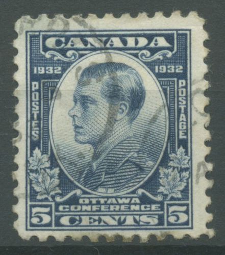 Kanada 1932 Wirtschaftskonferenz in Ottawa Prinz Edward 160 gestempelt
