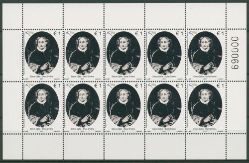 Kosovo 2011 Tag der Frau Schriftstellerin Elena Gjika 186 K postfrisch (C42294)