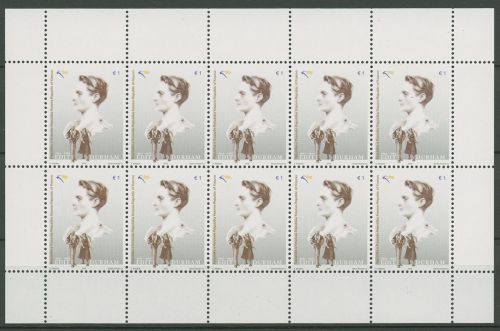 Kosovo 2009 Schriftstellerin Edith Durham 127 K postfrisch (C42302)