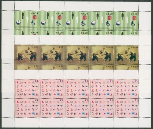 Kosovo (UNMIK) 2007 Sport Ölringkampf Piktogramme 83/85 K postfrisch (C42326)