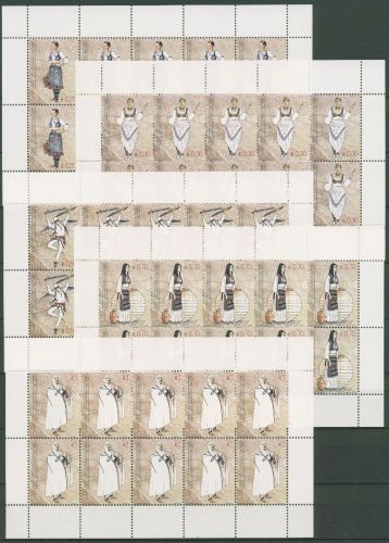 Kosovo (UNMIK) 2007 Trachten 74/78 K postfrisch (C42331)