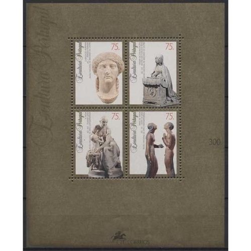Portugal 1993 Skulpturen Block 95 postfrisch (C91132)