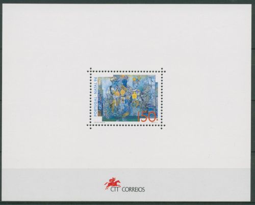 Portugal 1994 Weihnachten Block 105 postfrisch (C65955)