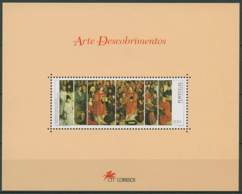 Portugal 1995 Kunstschätze Gemälde Block 111 postfrisch (C65958)