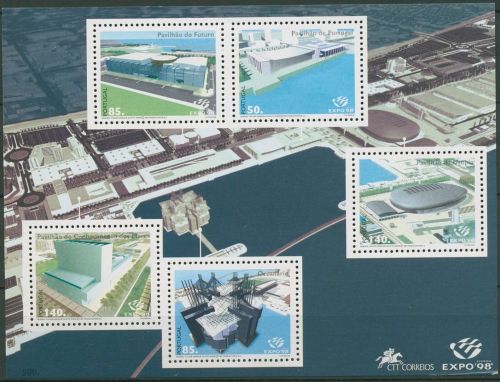 Portugal 1998 EXPO´98 Lissabon Block 138 postfrisch (C93211)