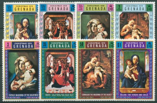 Grenada 1970 Weihnachten Gemälde 383/90 postfrisch