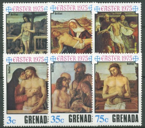 Grenada 1975 Ostern Gemälde 669/75 postfrisch