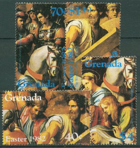 Grenada 1982 Ostern Gemälde 1172/75 postfrisch