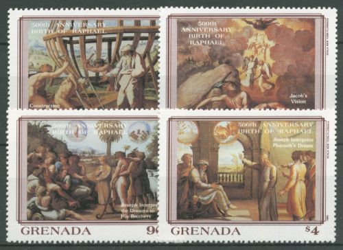 Grenada 1983 Gemälde Raffael 1202/05 postfrisch