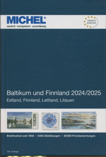 MICHEL Europa: Baltikum, Finnland 2024/25 Band 11, 109. Aufl., gebraucht (Z3433)