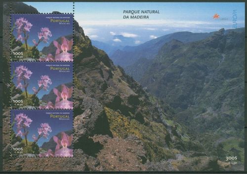 Portugal - Madeira 1999 Europa CEPT Naturparks Block 18 postfrisch (C62356)