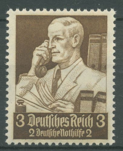 Deutsches Reich 1934 Deutsche Nothilfe: Berufsstände 556 postfrisch