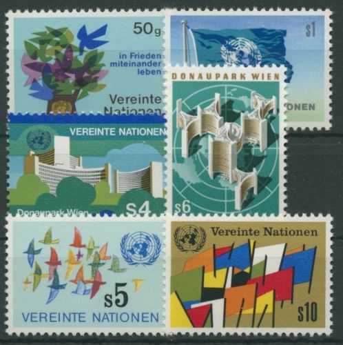 UNO Wien Jahrgang 1979 komplett (1/6) postfrisch (G14431)