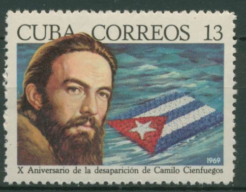 Kuba 1969 Revolutionär Major Camilo Cienfuegos 1517 postfrisch
