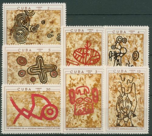 Kuba 1970 Höhlenmalerei 1579/85 postfrisch