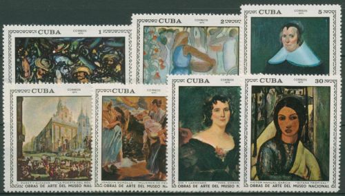 Kuba 1970 Nationalmuseum Havanna Gemälde 1619/25 postfrisch