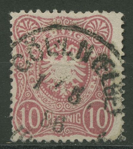 Deutsches Reich 1880 PFENNIG 41 a gestempelt geprüft