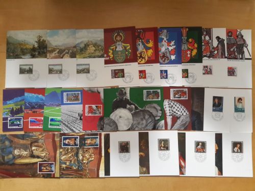 Liechtenstein 1982 Maximumkarten Jahrgang komplett (XL5523)