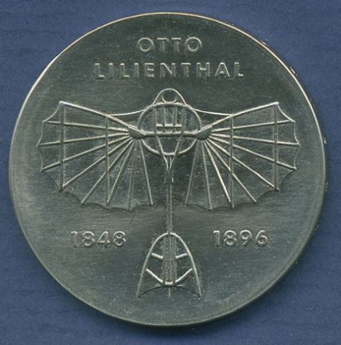 DDR 5 Mark 1973 Otto Lilienthal, J 1546 vz/st (m2908)