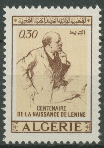 Algerien 1970 100. Geburtstag Lenins 557 postfrisch