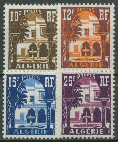 Algerien 1954 Maurischer Hof Museum von Bardo 326/29 postfrisch