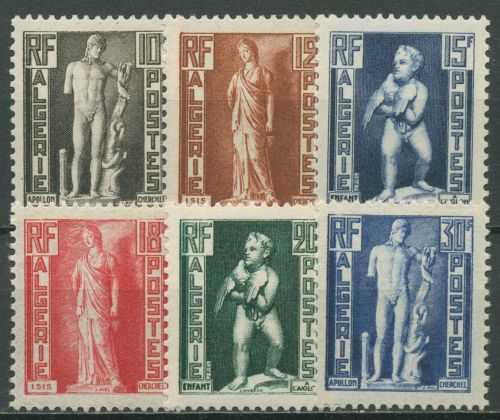 Algerien 1952 Landessymbole Apollo Isis 299/304 postfrisch