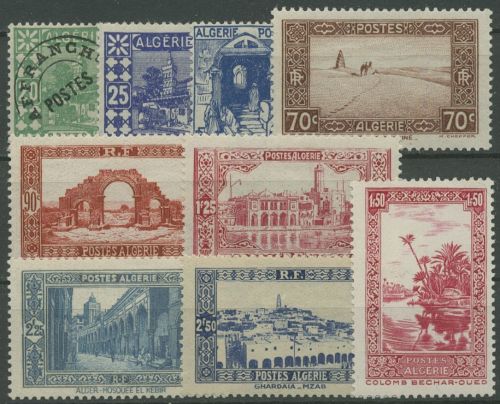 Algerien 1938 Landesansichten 138/46 postfrisch