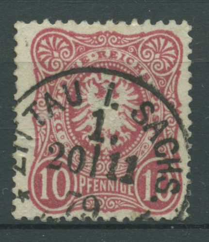 Deutsches Reich 1875 PFENNIGE 33 b gestempelt geprüft