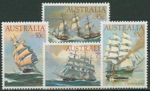 Australien 1984 Segelschiffe Klipper 871/74 postfrisch