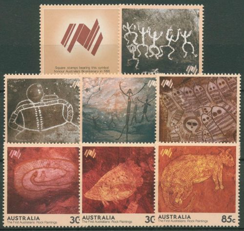 Australien 1984 200 Jahre Kolonisation Kunst der Ureinwohner 900/07 postfrisch