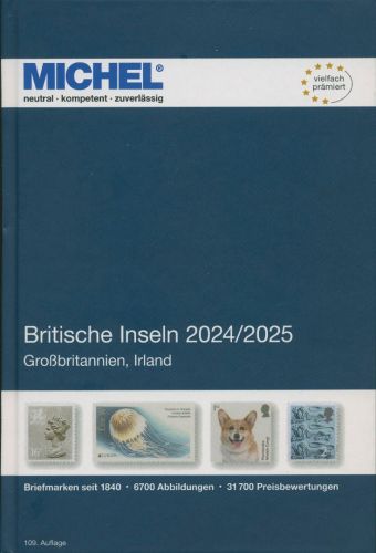 MICHEL Europa: Britische Inseln 2024/25 Band 13, 109. Aufl., gebraucht (Z3491)