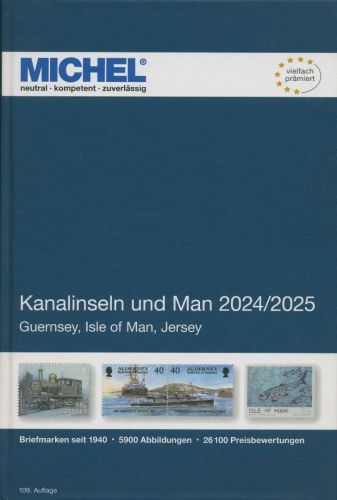 MICHEL Europa: Kanalinseln u. Man 2024/25 Band 14, 109. Aufl., gebraucht (Z3492)