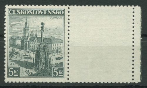Tschechoslowakei 1936 Landschaften Olmütz 358 Lf postfrisch