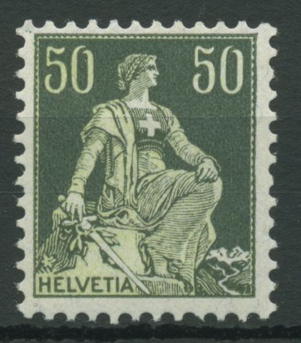 Schweiz 1908 Freimarken Sitzende Helvetia 107 x postfrisch