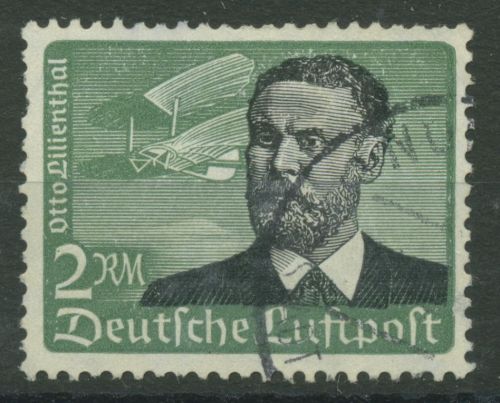 Deutsches Reich 1934 Otto Lilienthal 538 x gestempelt, kl. Zahnfehler (R80643)