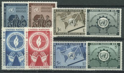 UNO New York 1953 Jahrgang komplett (19/26) postfrisch (G60187)