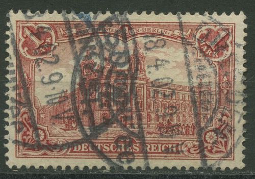 Deutsches Reich 1902 Reichspostamt Berlin ohne WZ, 78 Ab gestempelt
