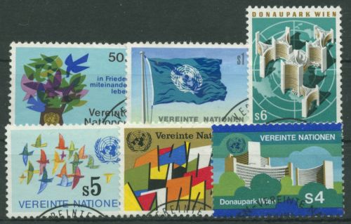 UNO Wien Jahrgang 1979 komplett (1/6) gestempelt (G14481)