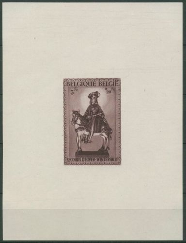 Belgien 1942 Winterhilfswerk St. Martin Block 15 postfrisch (C91583)