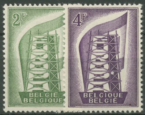 Belgien 1956 Europa CEPT 1043/44 postfrisch
