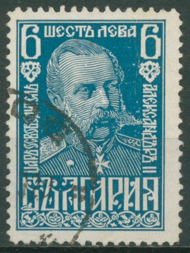 Bulgarien 1929 Unabhängigkeit Zar Alexander II. von Russland 221 gestempelt