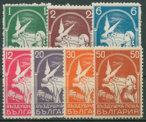 Bulgarien 1931 Brieftaube 235/41 postfrisch