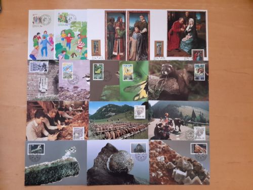 Liechtenstein 1989 Maximumkarten Jahrgang komplett (XL5530)