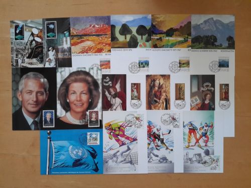 Liechtenstein 1991 Maximumkarten Jahrgang komplett (XL5532)