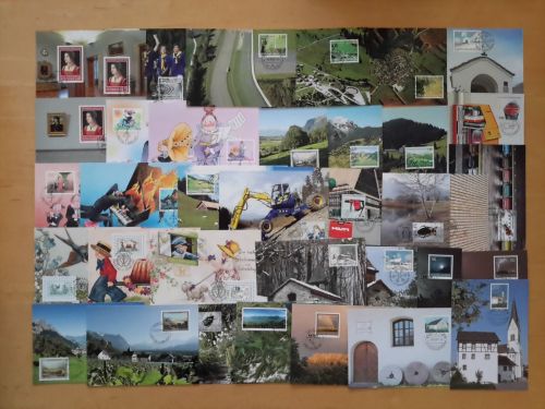 Liechtenstein 2007 Maximumkarten Jahrgang komplett (XL60018)