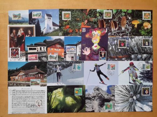 Liechtenstein 1997 Maximumkarten Jahrgang komplett (XL60008)